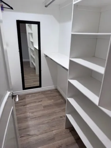 Junior suite walking Closet