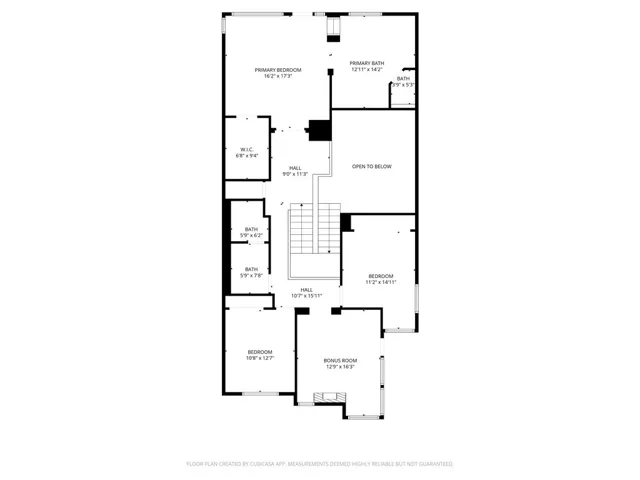 upstairs floor plan