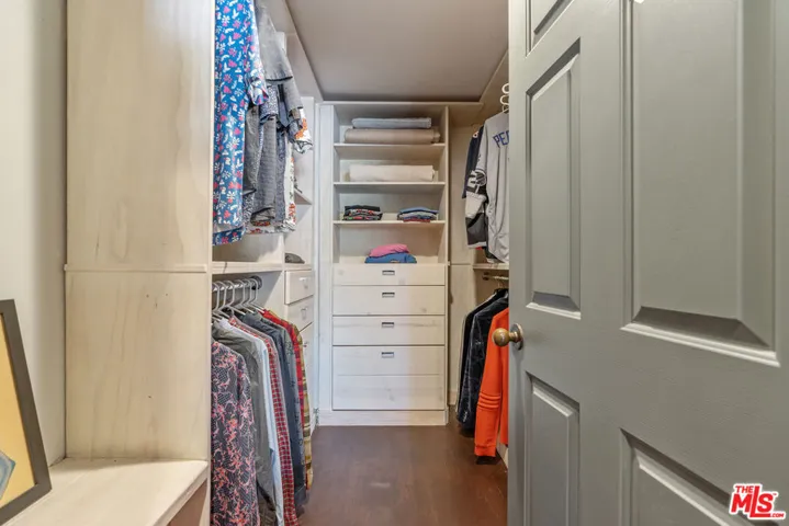 Large Closet with Built Ins