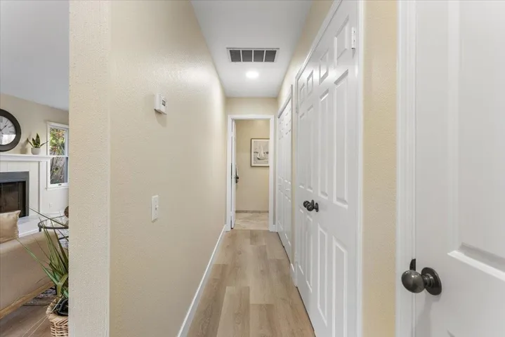 Half Bath and Laundry Closet on right.