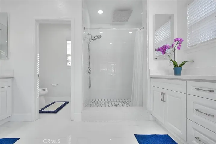 Oversized walk in shower