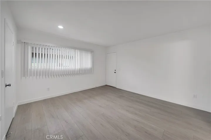 Master bedroom also has a back entrance.