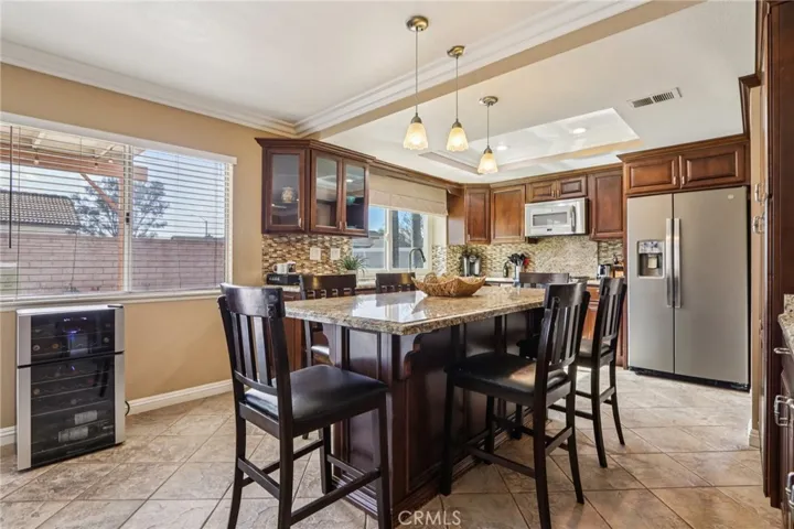 Chef-ready kitchen with stainless steel appliances