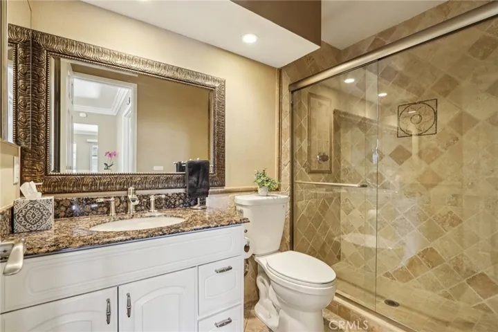 Full bath located on the main level