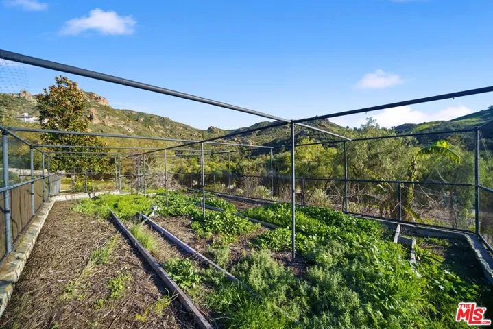 raised enclosed garden