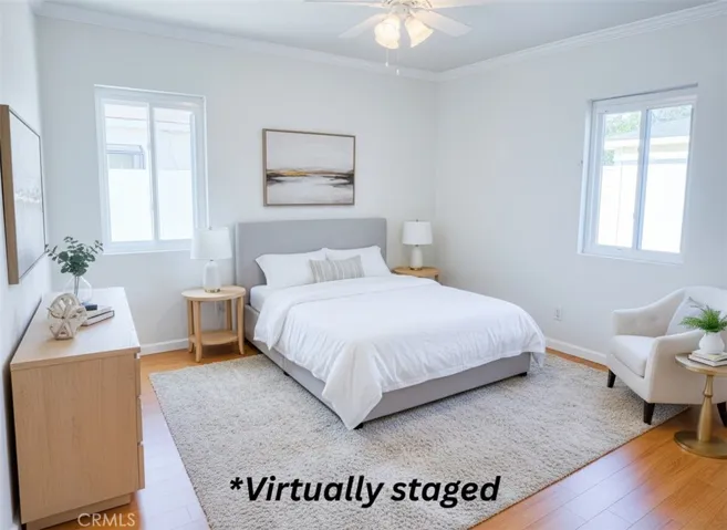 Bedroom #2 virtually staged