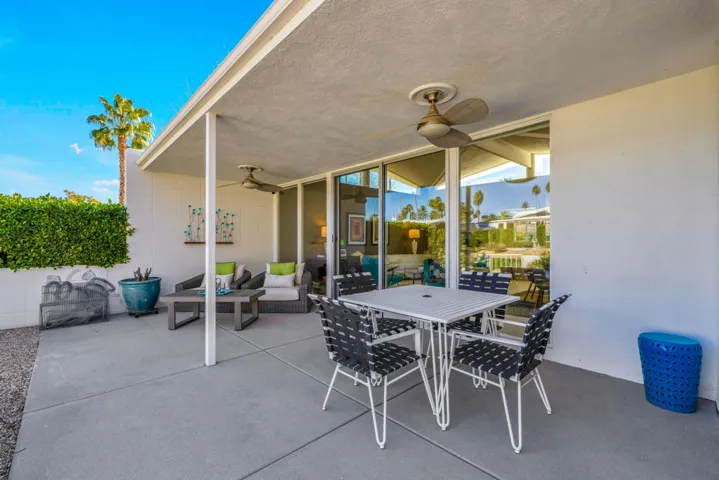 Covered patio