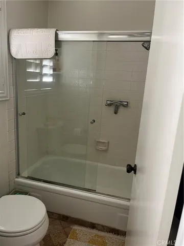 Primary water closet &shower