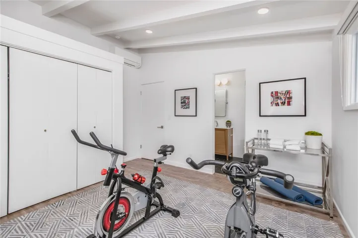 Separate Unit Bedroom/Workout Room