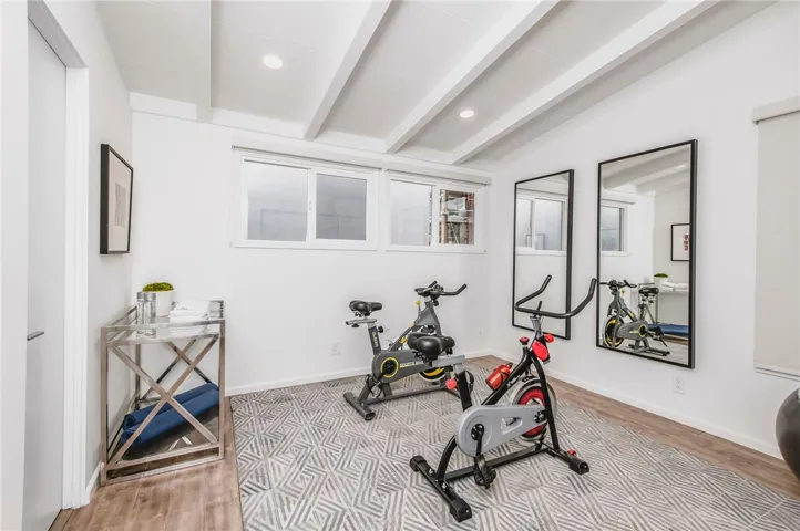 Separate Unit Bedroom/Workout Room