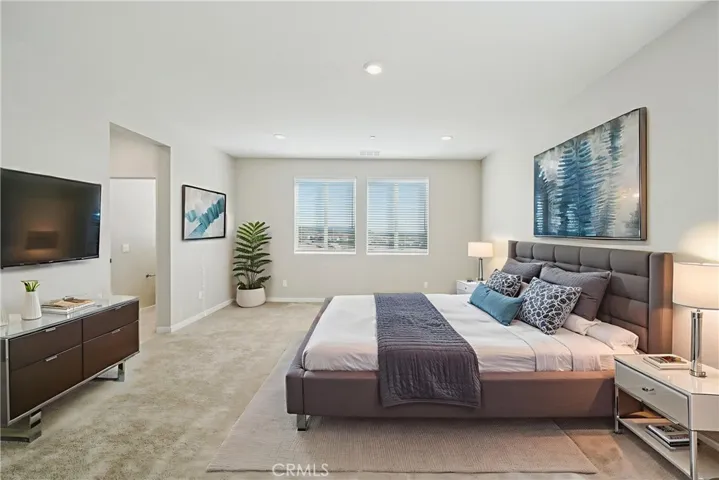 Virtually Staged/ Primary Bedroom