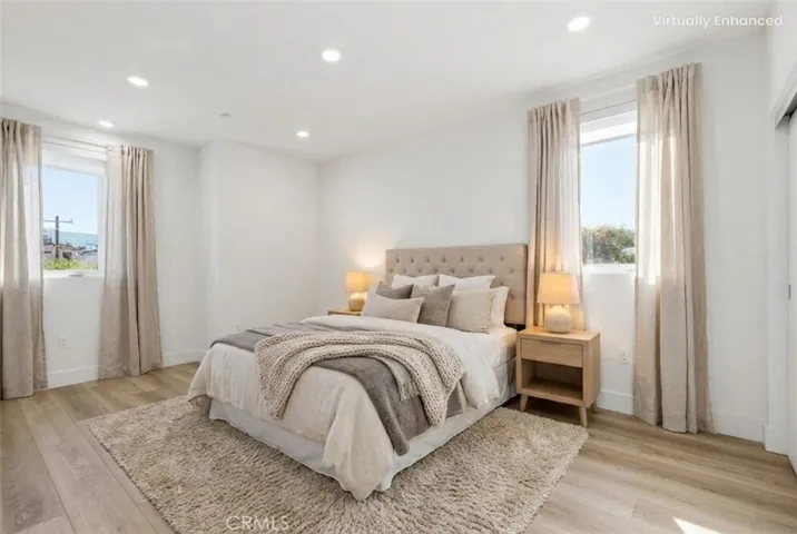 Bedroom (virtually staged)