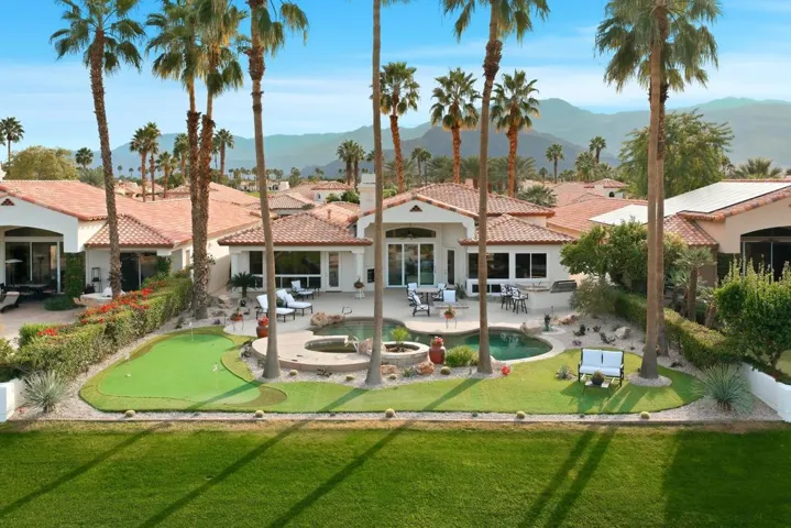View from golf course