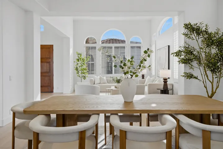 Dining to seating are