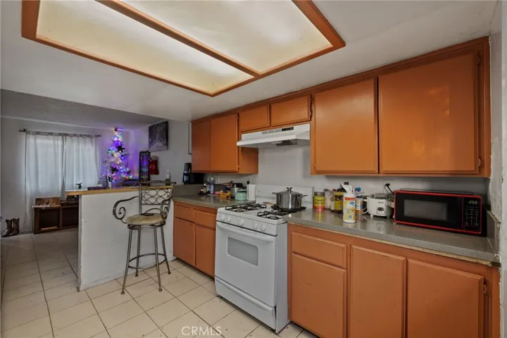 Kitchen marble counter