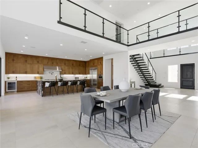 Dining Room to Kitchen: Zircon Modern Farmhouse - Hidden Oaks Collection - Homesite 33