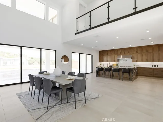 Dining Room to Kitchen: Zircon Modern Farmhouse - Hidden Oaks Collection - Homesite 33