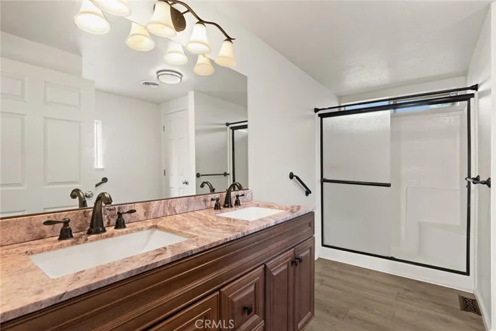 Primary Bathroom with Dual Sinks