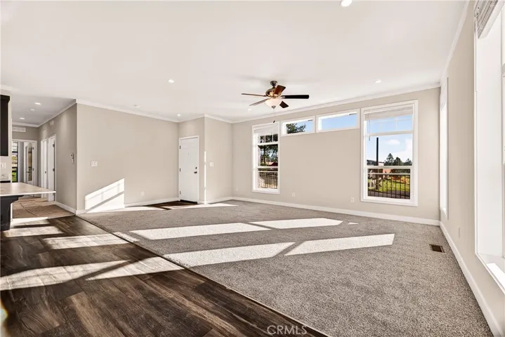 Living Room and Hallway