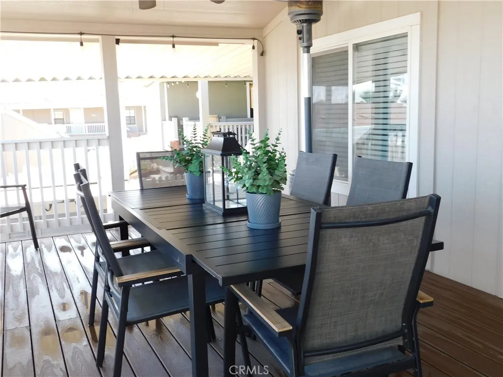 Back patio