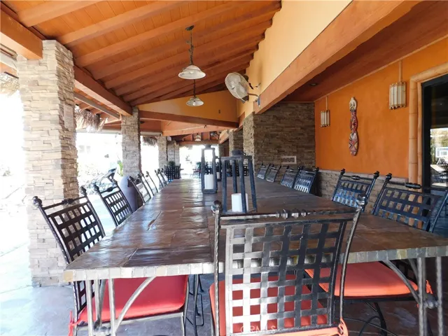 Lots of space to hang out by the pool area