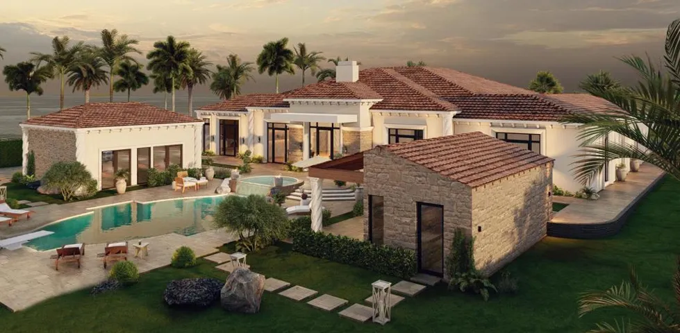 Back Of House Side View towards Casita (