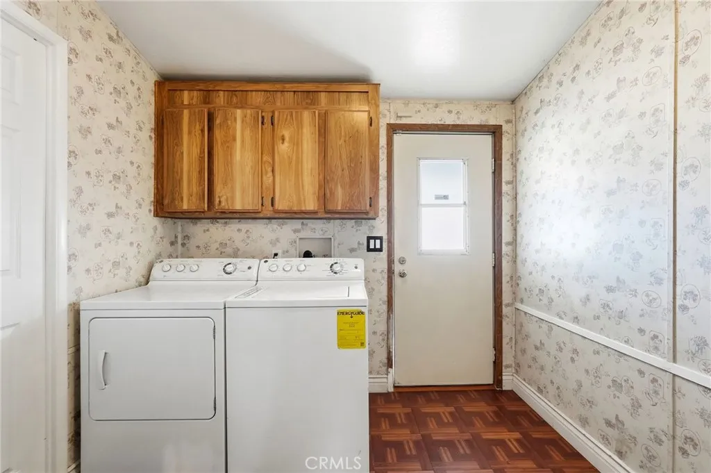 Designated Laundry area