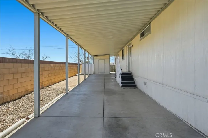 Covered parking for 2 cars