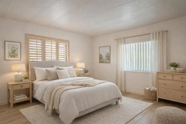 AI Staged 2nd Bed