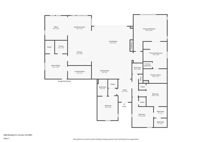 Layout of Home