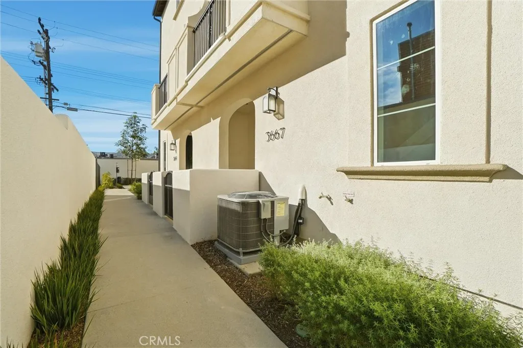 Walk way to Front Door
