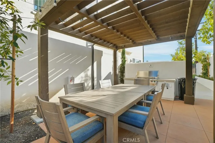 Community BBQ area