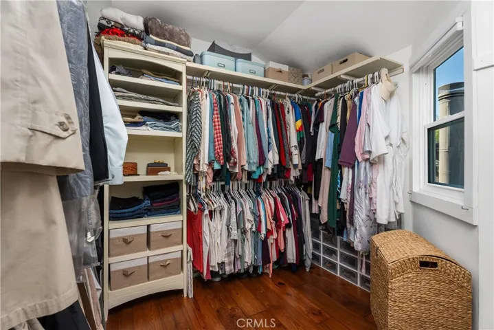 MASTER WALK-IN CLOSET WITH WINDOW