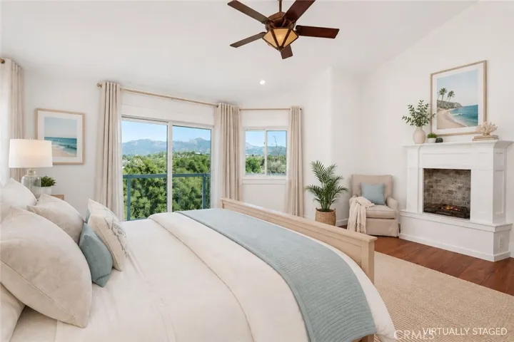 MASTER BEDROOM  - VIRTUALLY STAGED