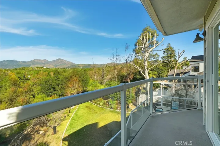 VIEW FROM MASTER BEDROOM DECK