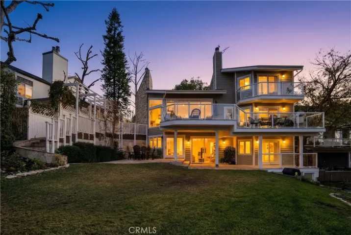 SUNSET VIEW FROM BACK YARD