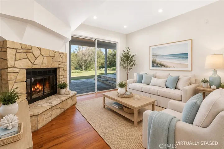 DOWN STAIRS LIVING ROOM VIRTUALLY STAGED