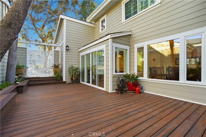 PATIO DECK - FRONT OF HOME