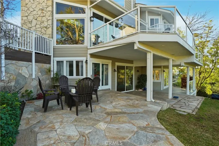 VIEW OF HOME FROM LOWER DECK