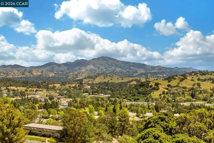 Mt. Diablo overlooking Rossmoor