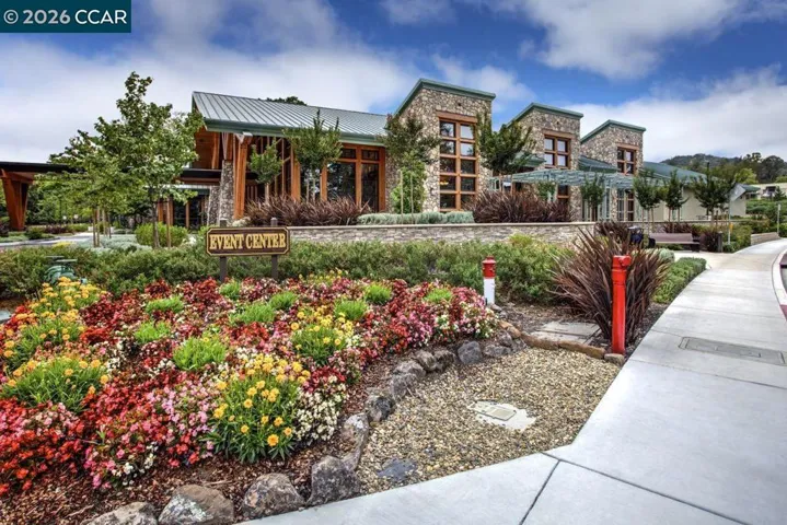 Event Center from Sidewalk