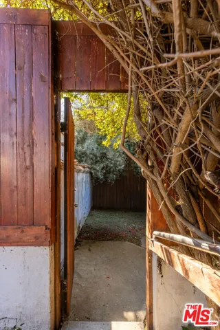 storage behind garage