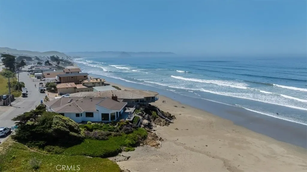 Aerial view looking South