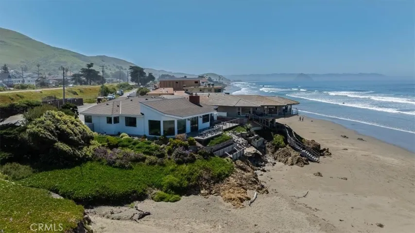 Aerial view looking South
