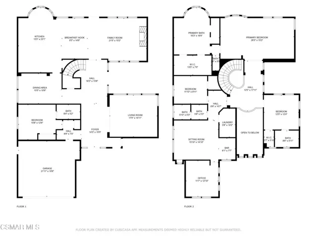 2D Floor Plan for 3194 Sunset Hills Boul
