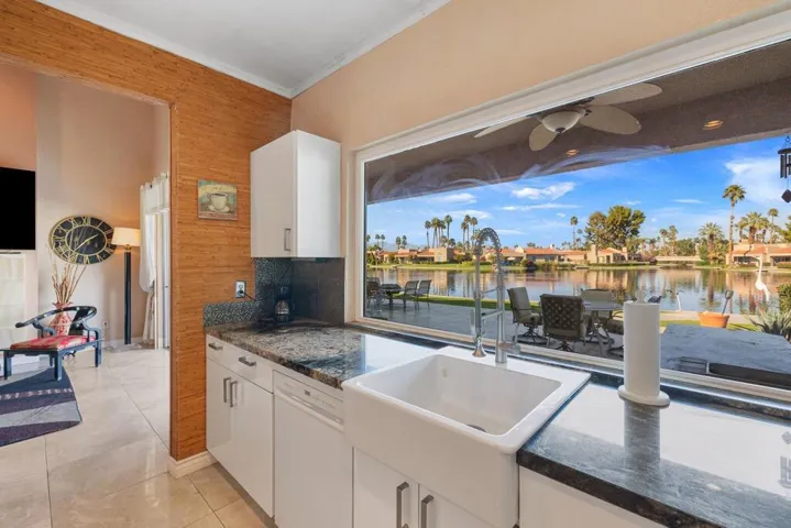 VIEW FROM KITCHEN WINDOW