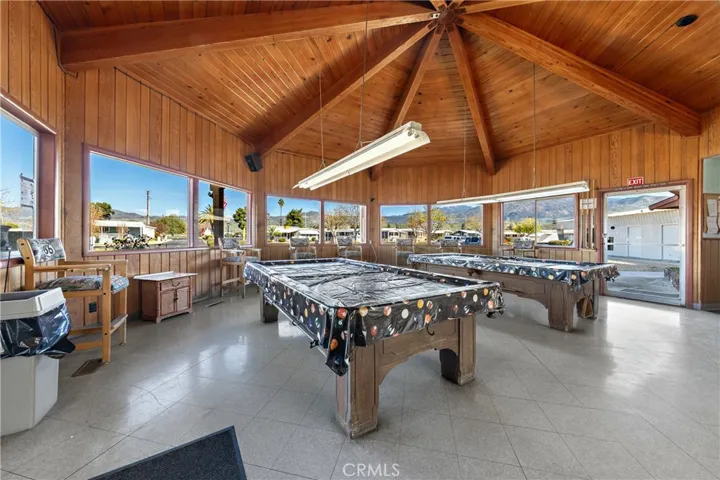 Clubhouse pool/game room