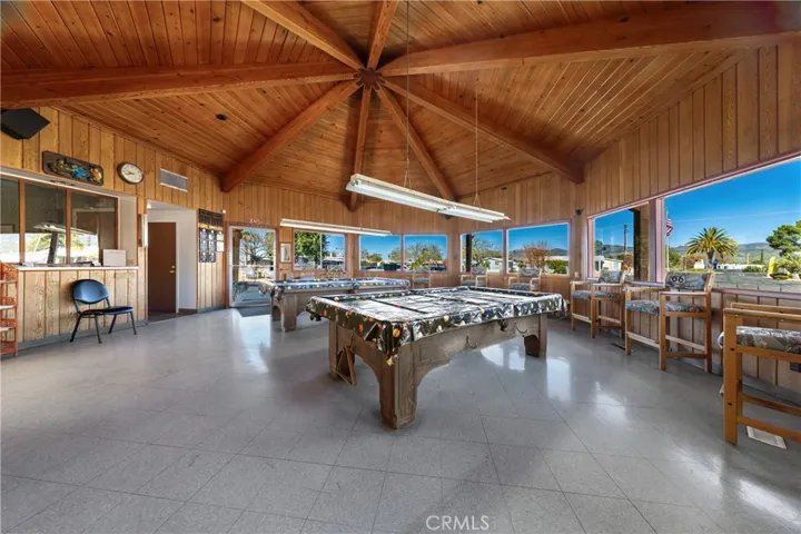 Clubhouse pool/game room