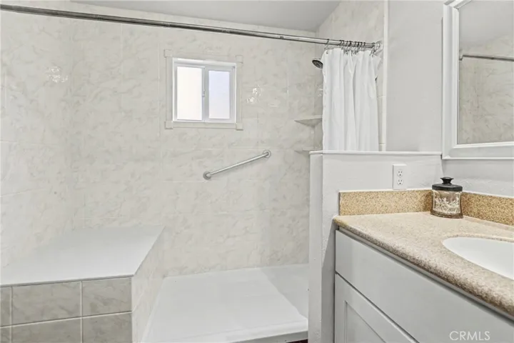 Master bath with oversized (ADA compliant) shower