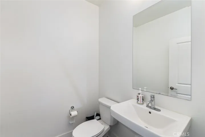 Main floor half bath
